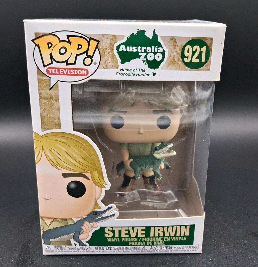 Funko Pop! Steve Irwin #921 Australia Zoo Crocodile Hunter Vinyl Figure